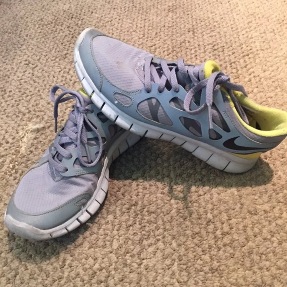 Size 7 women's Nike Free 2 with H20 repel